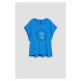 WOMEN'S T-SHIRT L-TS-4088 FRESH BLUE