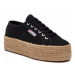 Superga Espadrilky 2790 Rope S51186W Čierna