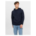 Jack&Jones Mikina Bradley 12249340 Tmavomodrá Relaxed Fit