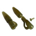 Extra carp záves lead clip with tail rubber - 10ks