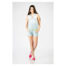 Tommy Hilfiger Overal - Hilfiger Denim Gyniva playsuit n/s modrý