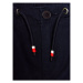 Tommy Hilfiger Bavlnené nohavice Woven Wide Pants KB0KB08703 Modrá Regular Fit