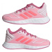 Juniorská športová obuv (tréningová) ADIDAS Duramo 10 clear pink acid red rose tone