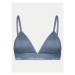 Calvin Klein Underwear Podprsenka Bralette 000QF7077E Modrá