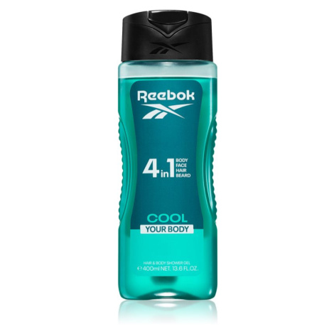 Reebok Cool Your Body osviežujúci sprchový gél 4 v 1