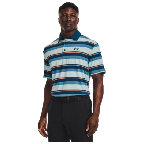 Pánske golfové polo tričko s krátkym rukávom UNDER ARMOUR UA Playoff Polo 2.0-BLU