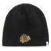 47 NHL CHICAGO BLACKHAWKS BEANIE Zimná čiapka, čierna, veľkosť