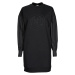 Karl Lagerfeld  FABRIC MIX SWEATDRESS  Krátke šaty Čierna