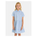 Tommy Hilfiger Košeľové šaty Ithaca KG0KG07821 D Modrá Regular Fit