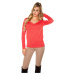 Trendy Koucla pullover with angel wings camel Einheitsgroesse