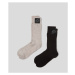 Ponožky Karl Lagerfeld Lounge Cashmere Blend Sock 2 Čierna