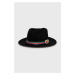 Vlnený klobúk Aldo Wendanad čierna farba, vlnený
