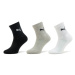 Puma Súprava 3 párov vysokých detských ponožiek Junior Crew Sock 3P 907958 Biela