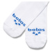 Botas Členkové Ponožky White - bavlnené členkové ponožky biele