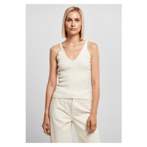 Women's ribbed knit whitesand Urban Classics