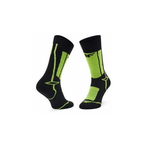 4F Lyžiarske ponožky JAW22 UFSOM029 Čierna