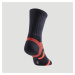 Športové ponožky RS 560 vysoké čierno-oranžové 3 páry