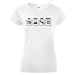 Dámské tričko Eat-sleep-dive-repeat  - ideálny darček