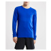 Men's T-Shirt Craft Fuseknit Light LS Blue XL