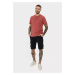 Tričko Camel Active Henley 1/2 Arm Faded Red