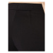 TWINSET Bavlnené nohavice 231TP2182 Čierna Regular Fit