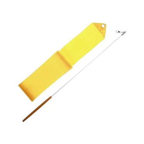 EFFEA Gymnastická stuha + tyčka – žltá