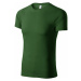 Piccolio Peak Unisex tričko P74 fľaškovo zelená