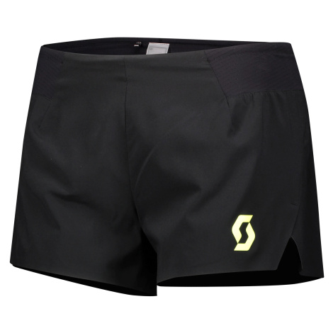 Women's Scott Split Shorts RC Run Black/Yellow