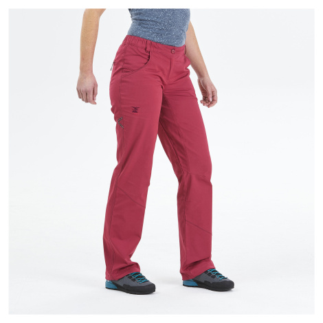 Dámske nohavice Vertika Ruby na lezenie strečová bavlna červené