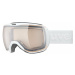 UVEX Downhill 2100 V White Mat/Variomatic Mirror Silver Lyžiarske okuliare