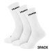 HORSEFEATHERS Ponožky Delete Premium Wmns 3Pack - white WHITE