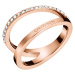 Calvin Klein Luxusné bronzový prsteň Outline KJ6VPR1401 mm