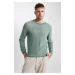 DEFACTO Standard Fit Crew Neck Sweater