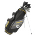 Wilson Staff Ultra Mens Half-Set Black/Grey/Yellow Pravá ruka Grafit Regular Golfový set