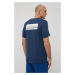 Športové tričko Columbia Tech Trail Graphic tmavomodrá farba, s potlačou