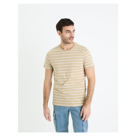 Celio Striped T-shirt Gebaser - Men
