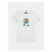 Tommy Hilfiger Tričko Monogram KB0KB08813 Biela Regular Fit