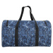 Fitness taška Semiline A3032-4 Navy Blue Camo 33 cm x 60 cm x 30 cm