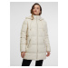 Orsay Creamy Women's Quilted Faux Leather Coat - Women's