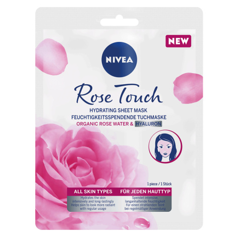 Nivea Textilná maska Rose Touch