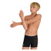 Juniorské plavecké boxerky ARENA BOYS SWIM SHORT GRAPHIC Black 548