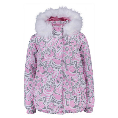 Lewro ESET Dievčenská zimná bunda, ružová, veľkosť