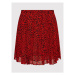 MICHAEL Michael Kors Mini sukňa MU2706K6G4 Červená Regular Fit