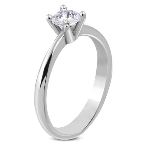 Engagement ring surgical steel classic II