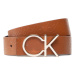 Calvin Klein Dámsky opasok Re-Lock Ck Rev Belt 30mm K60K610156 Hnedá