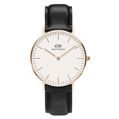 Hodinky Daniel Wellington Classic 36 Sheffield ružová farba