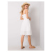 Biele dámske šaty na ramienka 322-SK-1685.43-white