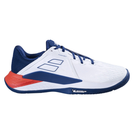 Babolat Propulse Fury 3 Men's All Court Men White/Estate Blue EUR 45 Tennis Shoes