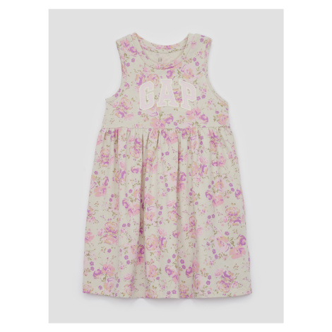 Béžové sukne a šaty pre dojčatá a batoľatá