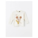 LC Waikiki LCW baby Crew Neck Long Sleeve Mickey Mouse Printed Baby Boy T-Shirt